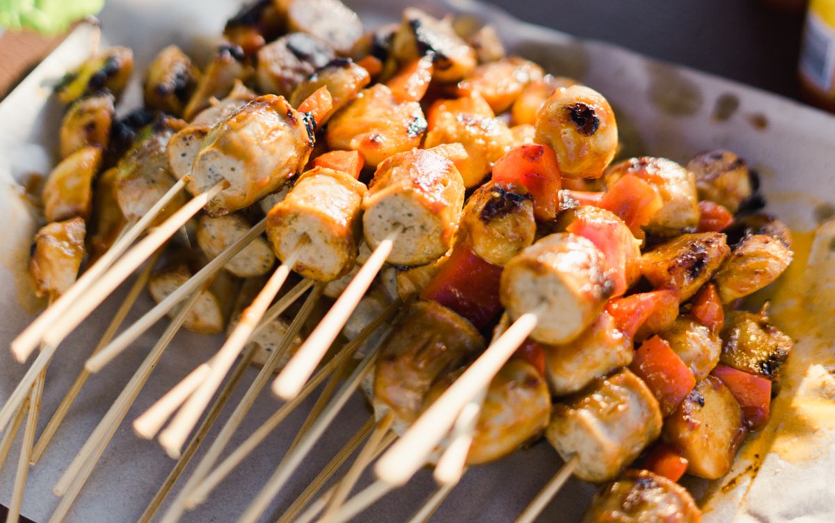 Brochettes de bœuf grillées